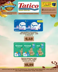 Tatico ofertas do Dia - Pré-Visualização do folheto da loja Tatico, válido de 07.04.2026 | Página: 21 | Produtos: Leite, Cerveja, Arroz, Absorvente