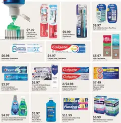 Preview of Fareway weekly ads valid from 29.09.2025 | Page: 35 | Products: Adhesive, Hammer, Toothbrush, Mouthwash
