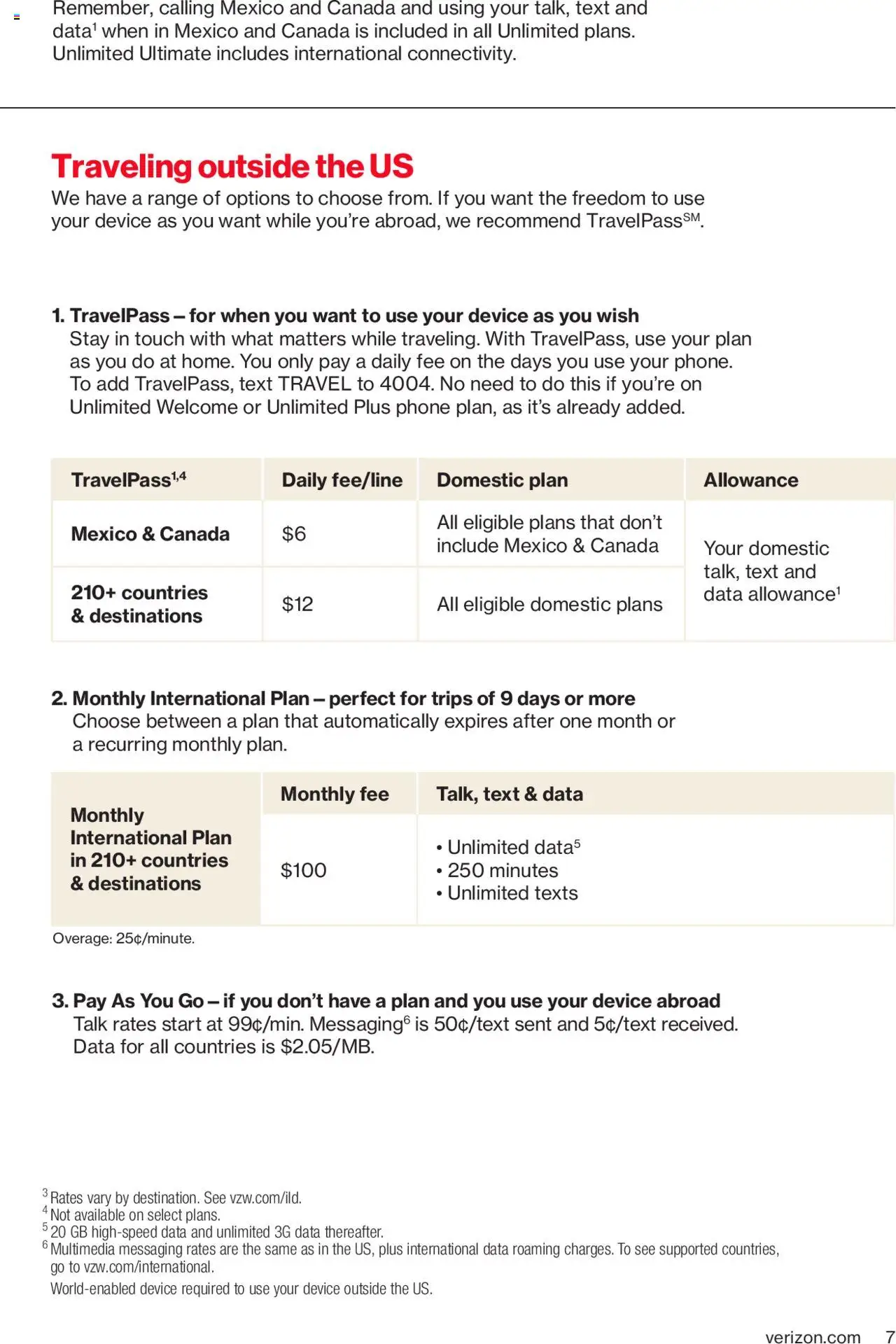 Verizon Brochure - valid from 01.11.2024 | Page: 7 | Products: Phone