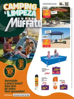 Super Muffato - Ofertas de Camping e Limpeza - Pré-Visualização do folheto da loja Super Muffato, válido de 05.11.2025