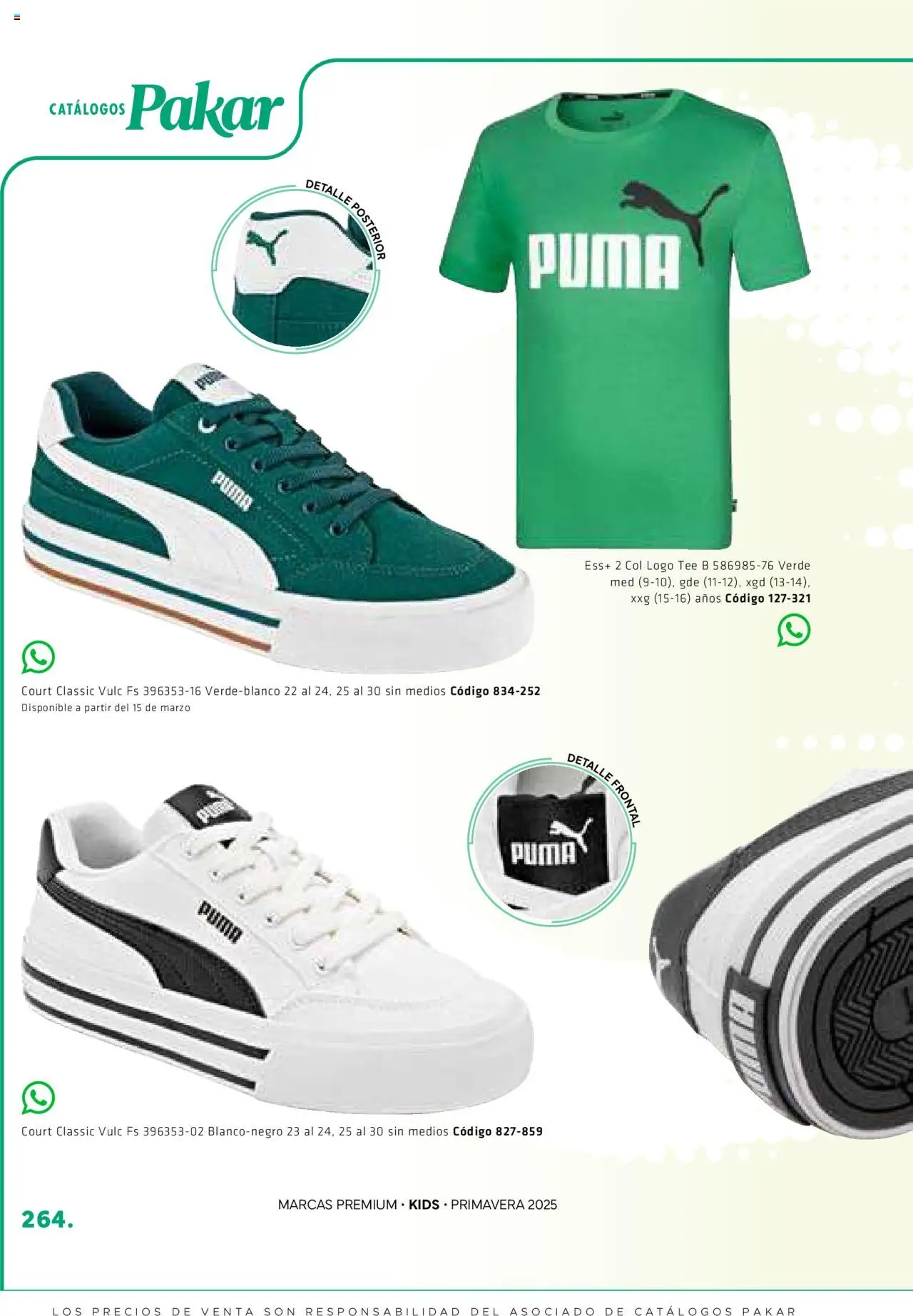 Nuevas ofertas de SC Pakar válidas en toda la República Mexicana desde el 28.02.2025. ¡Encuentra las mejores ofertas en SC Pakar catálogo Premium - Kids! | Página: 264 | Productos: Col