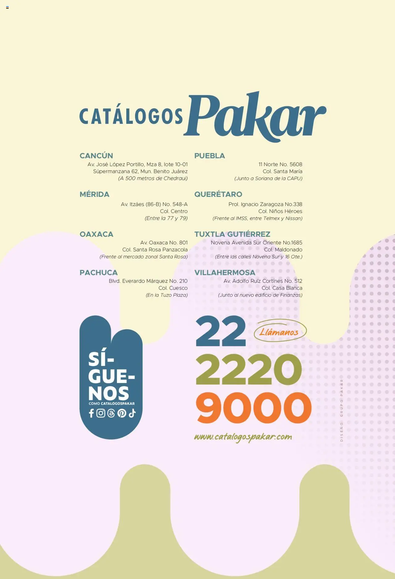 Nuevas ofertas de SC Pakar válidas en toda la República Mexicana desde el 24.07.2025. ¡Encuentra las mejores ofertas en SC Pakar - Catálogo Junior otoño / invierno! | Página: 166