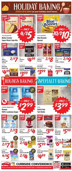 Preview of Rouses weekly ads valid from 05.11.2025 | Page: 3 | Products: Chips, Sugar, Bag, Rod