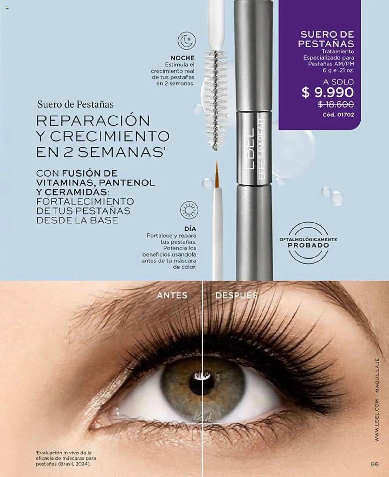 Catálogo L'Bel Campaña 13 │ válido desde el 29.07.2025 | Página: 95 | Productos: Maquillaje, Máscara, Base