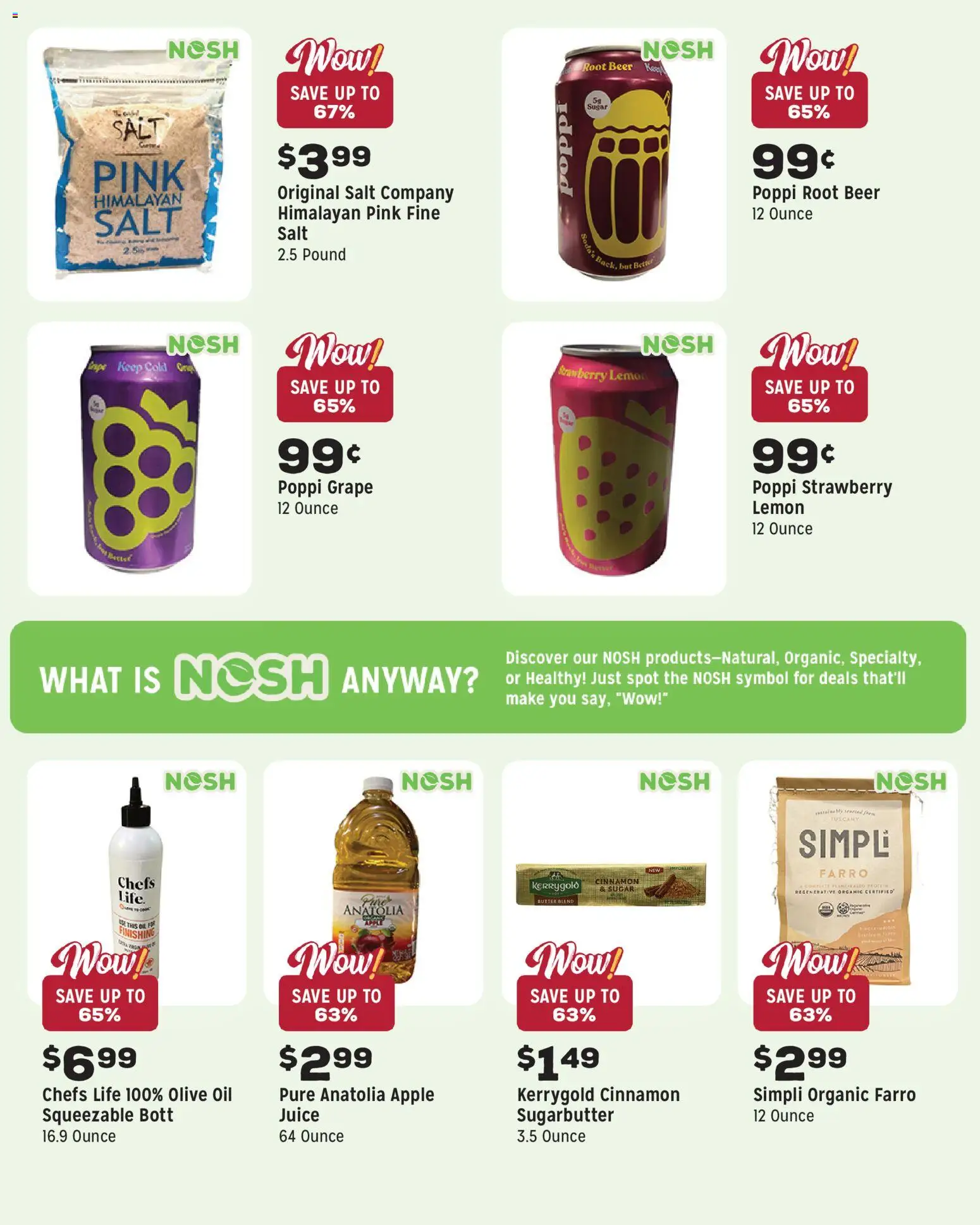 Grocery Outlet Weekly Ad - CA - valid from 11.02.2026 | Page: 11 | Products: Butter, Oil, Juice, Sugar