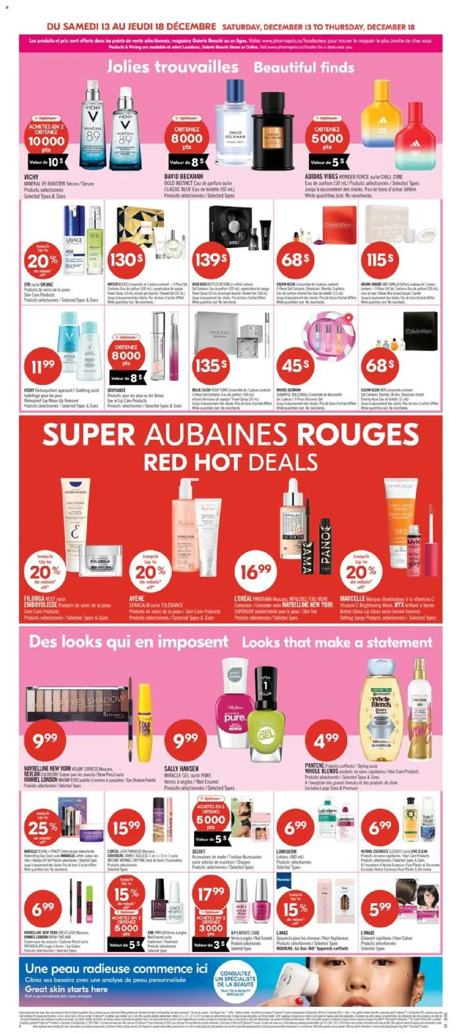 Pharmaprix flyer valid from 12.12.2025 | Page: 10 | Products: Make-up, Mascara, Eye makeup remover, Butter