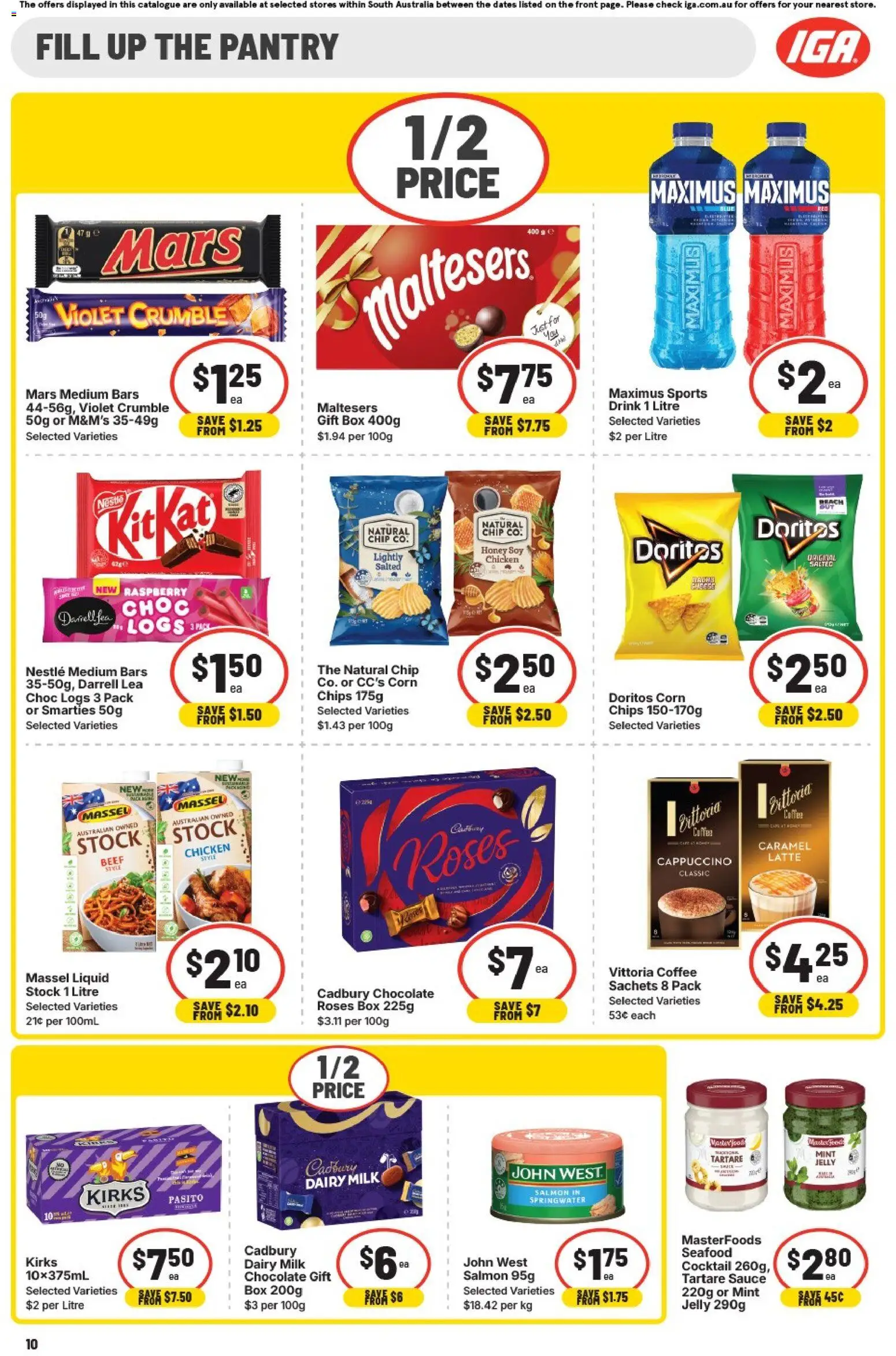 IGA catalogue - valid from 24.12.2025 | Page: 10 | Products: Milk, Dairy, Sauce, Raspberry
