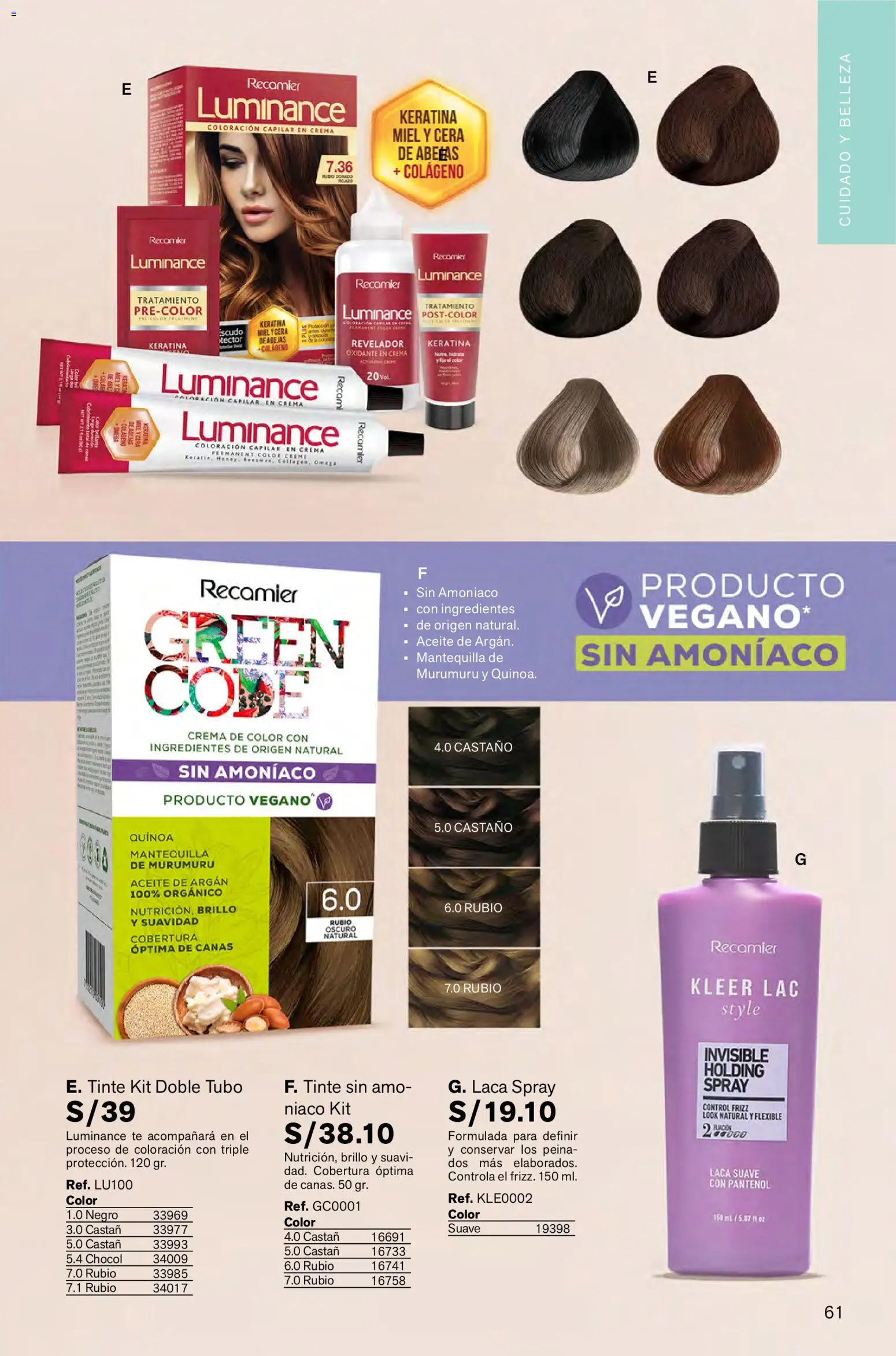 Catálogo Leonisa válido desde 26.12.2025 | Página: 61 | Productos: Mantequilla, Aceite, Té, Crema