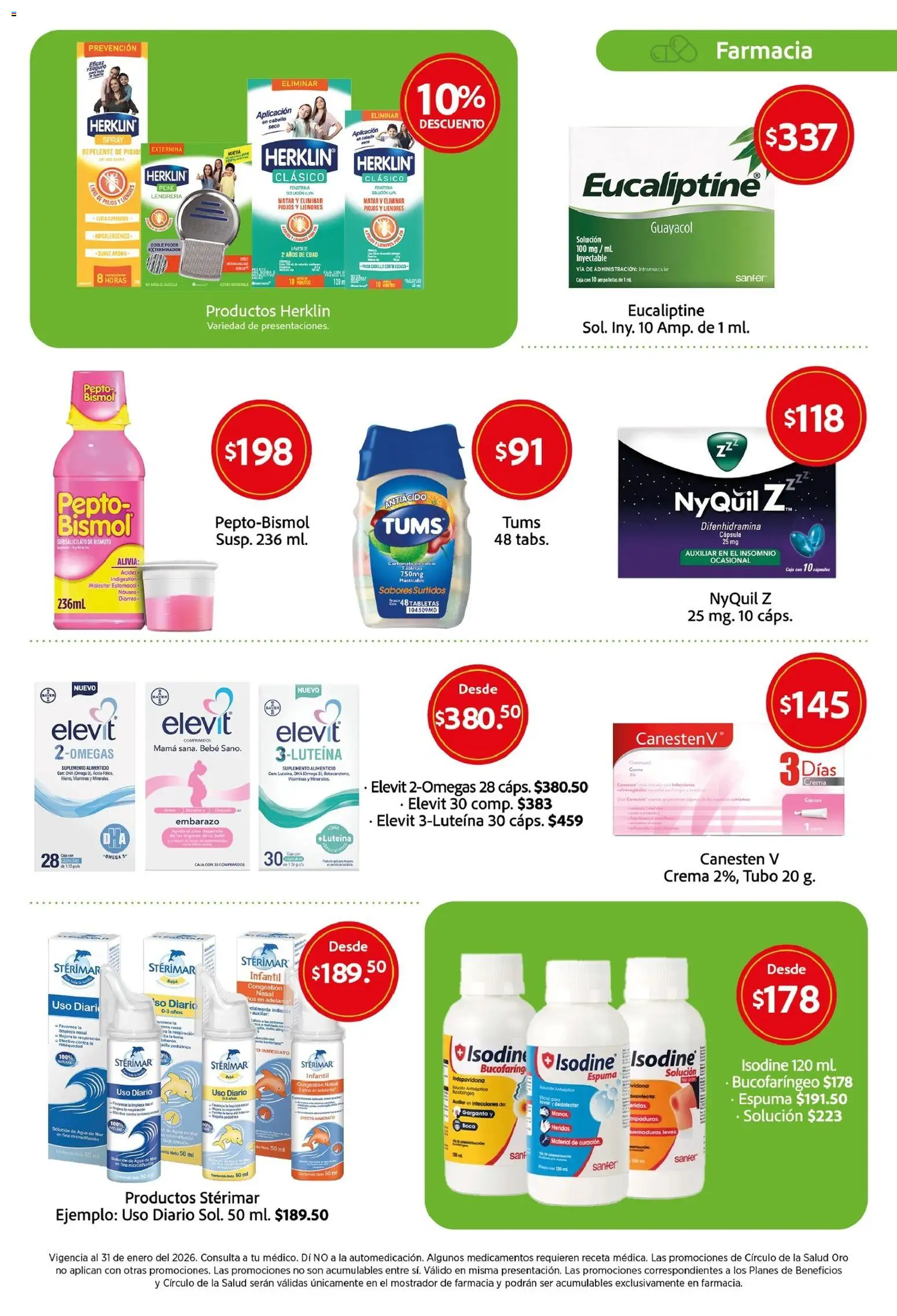 Nuevas ofertas de Farmacias Unión válidas en toda la República Mexicana desde el 01.01.2026. ¡Encuentra las mejores ofertas en Farmacias Unión catálogo! | Página: 5