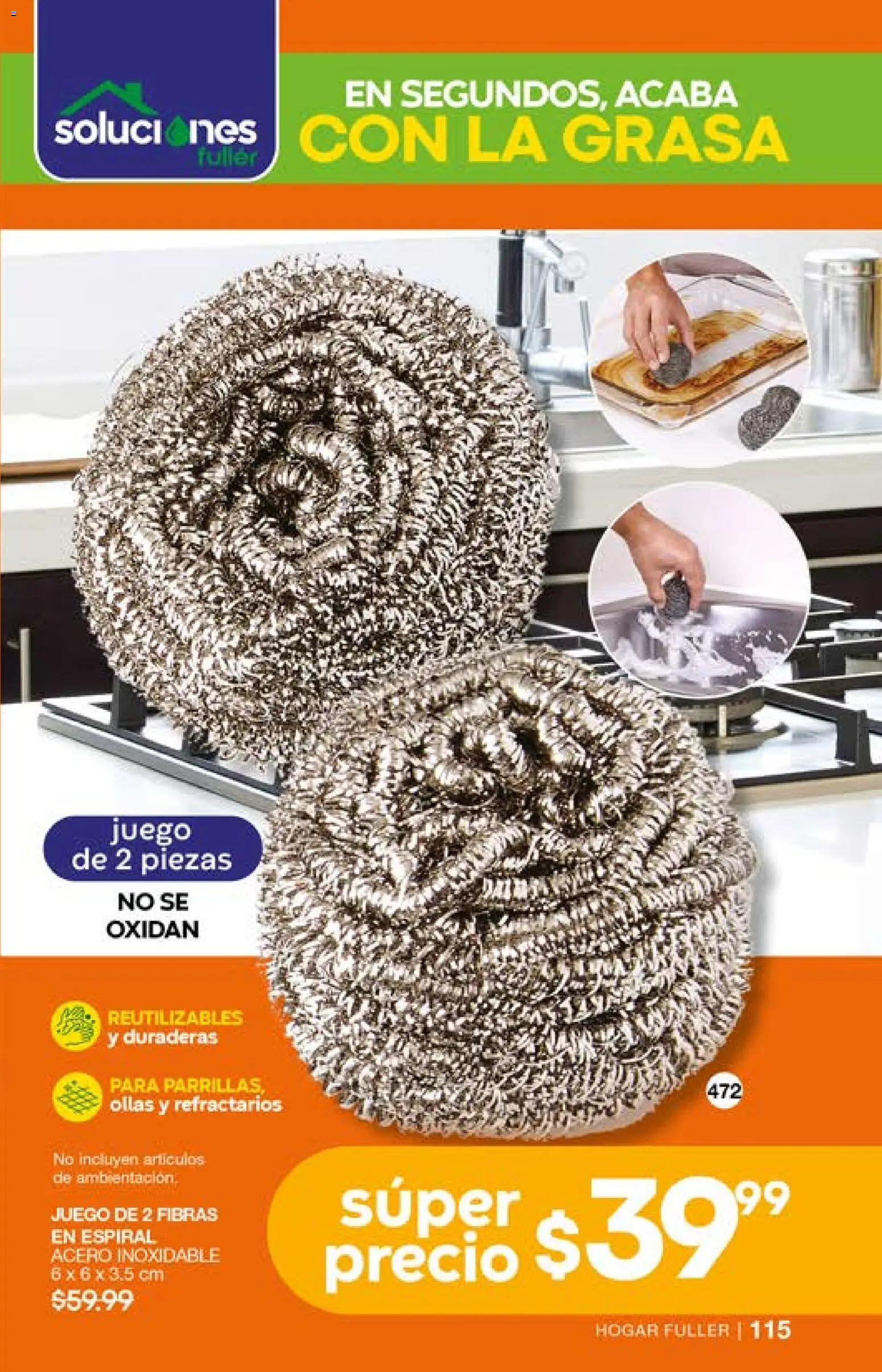 Nuevas ofertas de Fuller válidas en toda la República Mexicana desde el 29.04.2026. ¡Encuentra las mejores ofertas en Fuller campaña 2 2026! | Página: 115 | Productos: Juego