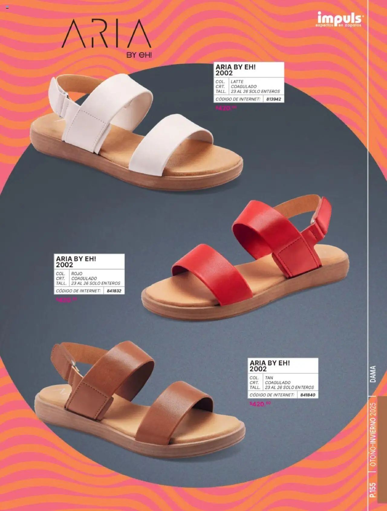 Nuevas ofertas de Impuls válidas en toda la República Mexicana desde el 07.07.2025. ¡Encuentra las mejores ofertas en Impuls catálogo Dama Otoño-Invierno 2025! | Página: 157 | Productos: Zapatos
