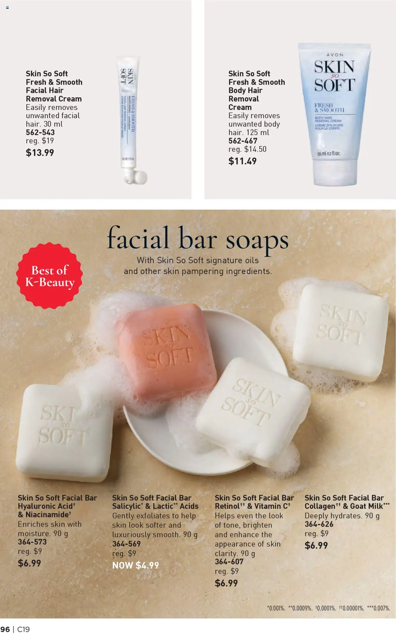 Avon flyer valid from 11.09.2025 | Page: 96 | Products: Cream, Hair removal cream, Milk