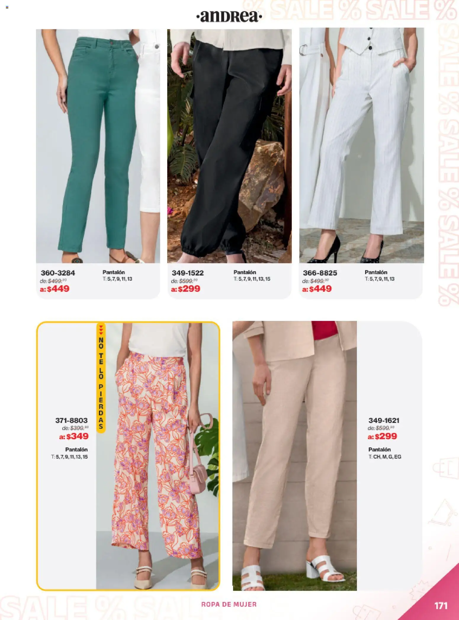 Nuevas ofertas de Andrea válidas en toda la República Mexicana desde el 21.12.2025. ¡Encuentra las mejores ofertas en Andrea catálogo Outlet! | Página: 171 | Productos: Ropa