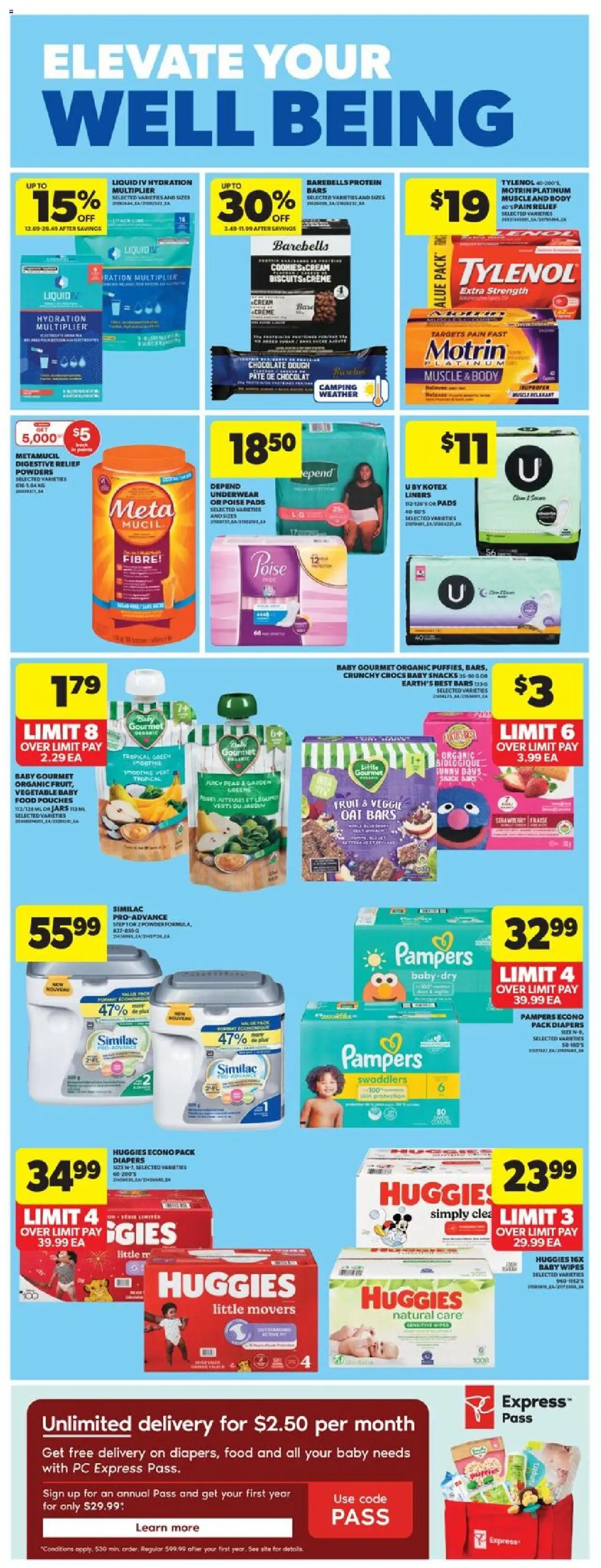 Real Canadian Superstore flyer valid from 31.07.2025 | Page: 26 | Products: Cream, Cookies, PC, Powder