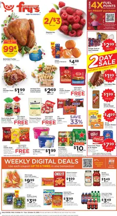 Preview of Fry's Food weekly ads valid from 15.10.2025