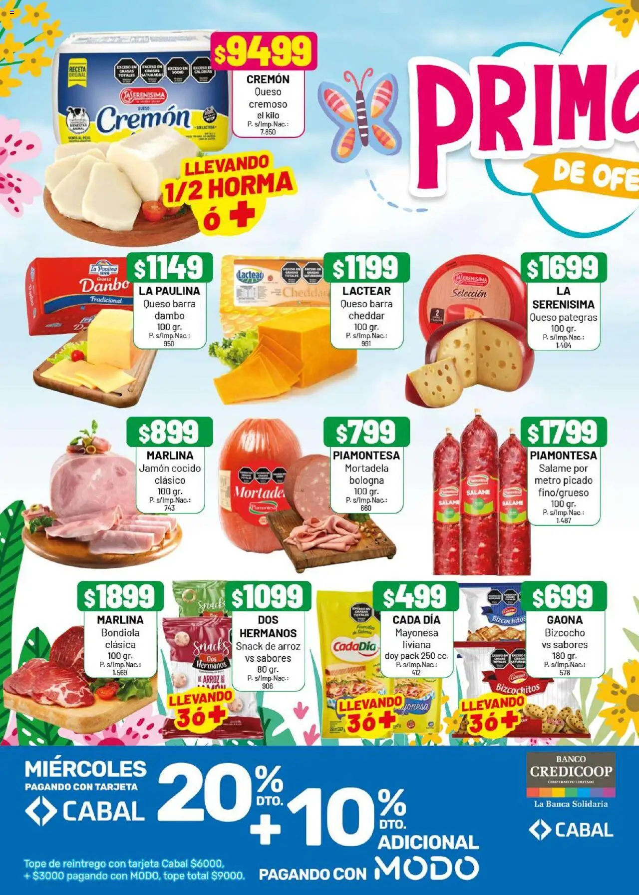 Almacor catálogo │ válido desde el 16.10.2025 | Página: 4 | Productos: Banco, Mortadela, Jamón, Salame