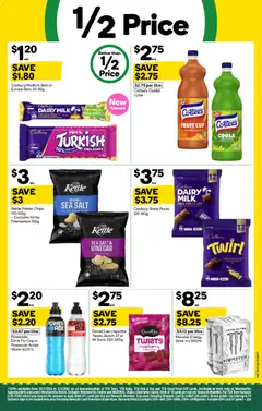 Preview of Weekly catalogue Woolworths NSW 28/01 - valid from 28.01.2026 | Page: 9 | Products: Milk, Dairy, Salt, Date