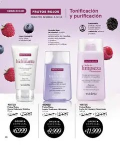 Vista previa Violetta catálogo válido desde el 30.10.2025 | Página: 56 | Productos: Loción tonificante, Loción, Leche, Crema