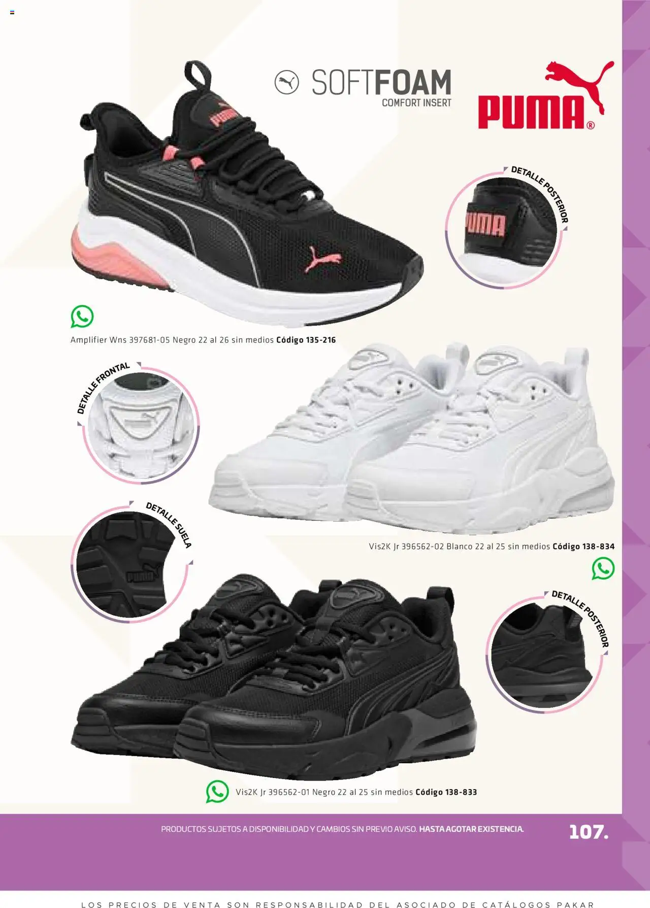 Nuevas ofertas de SC Pakar válidas en toda la República Mexicana desde el 29.08.2025. ¡Encuentra las mejores ofertas en SC Pakar - Catálogo Otoño Women! | Página: 107