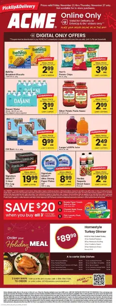 Preview of Acme weekly ads valid from 21.11.2025