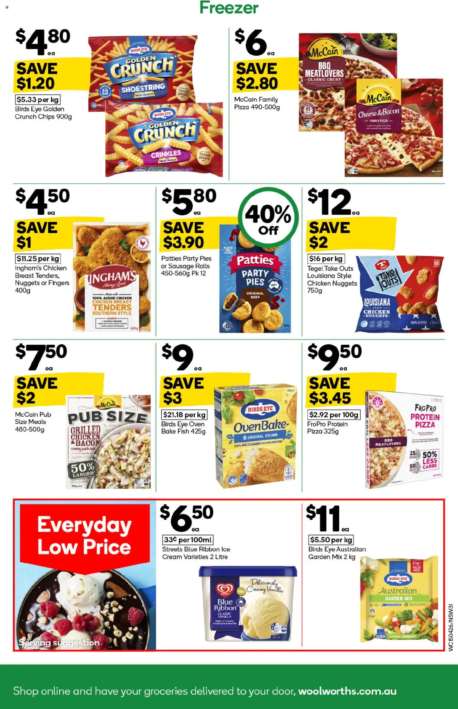 Woolworths catalogue - valid from 15.04.2026 | Page: 31 | Products: Cheese, Beef, Cream, Oven