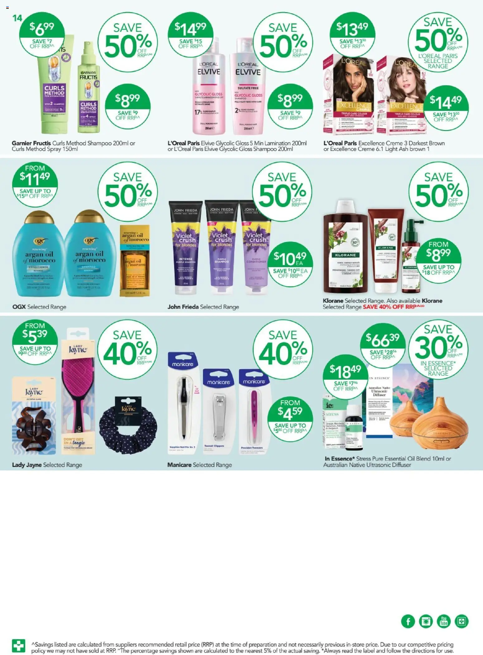 Terry White catalogue - valid from 23.10.2025 | Page: 14 | Products: Light, Native, Conditioner, Tweezers