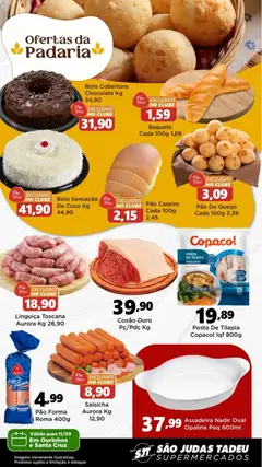 São Judas Tadeu ofertas da Padaria - Pré-Visualização do folheto da loja São Judas Tadeu, válido de 11.03.2026