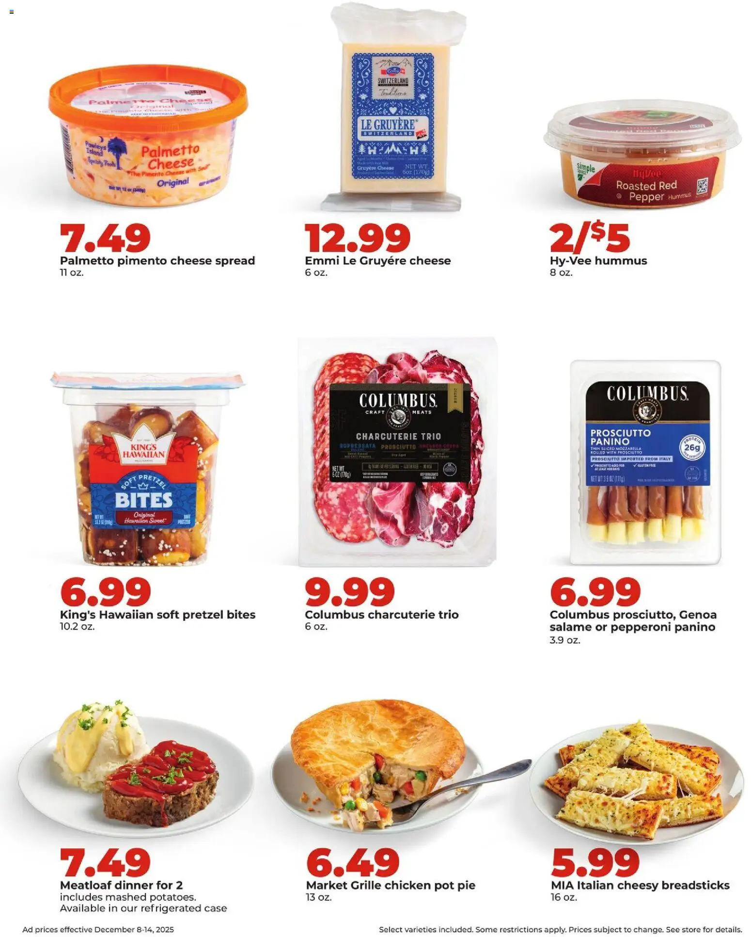 HyVee Weekly Ad - valid from 08.12.2025 | Page: 18 | Products: Cheese, Pepper, Case