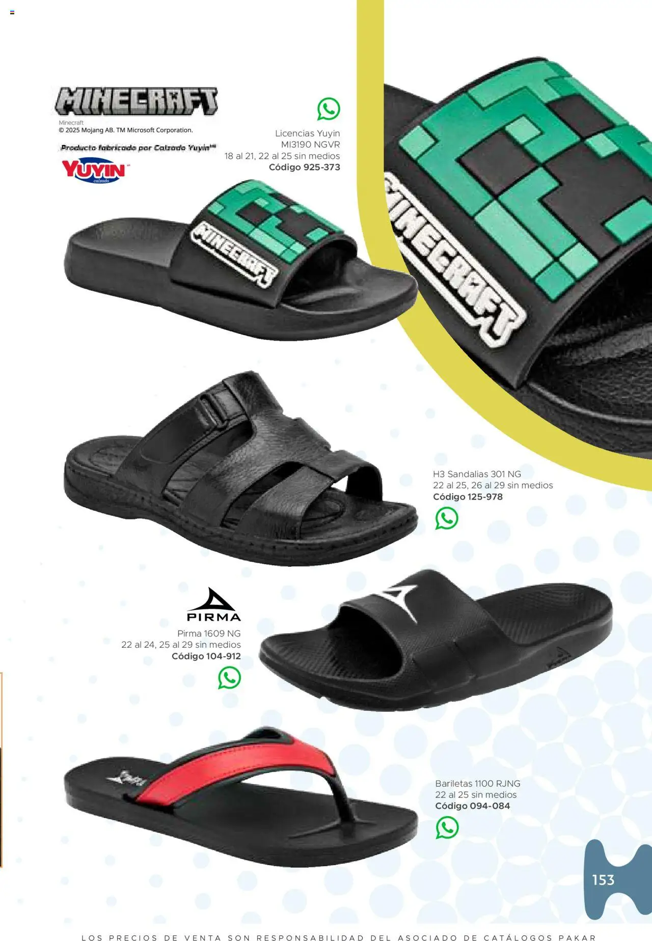 Nuevas ofertas de SC Pakar válidas en toda la República Mexicana desde el 24.07.2025. ¡Encuentra las mejores ofertas en SC Pakar - Catálogo Junior otoño / invierno! | Página: 153 | Productos: Sandalias