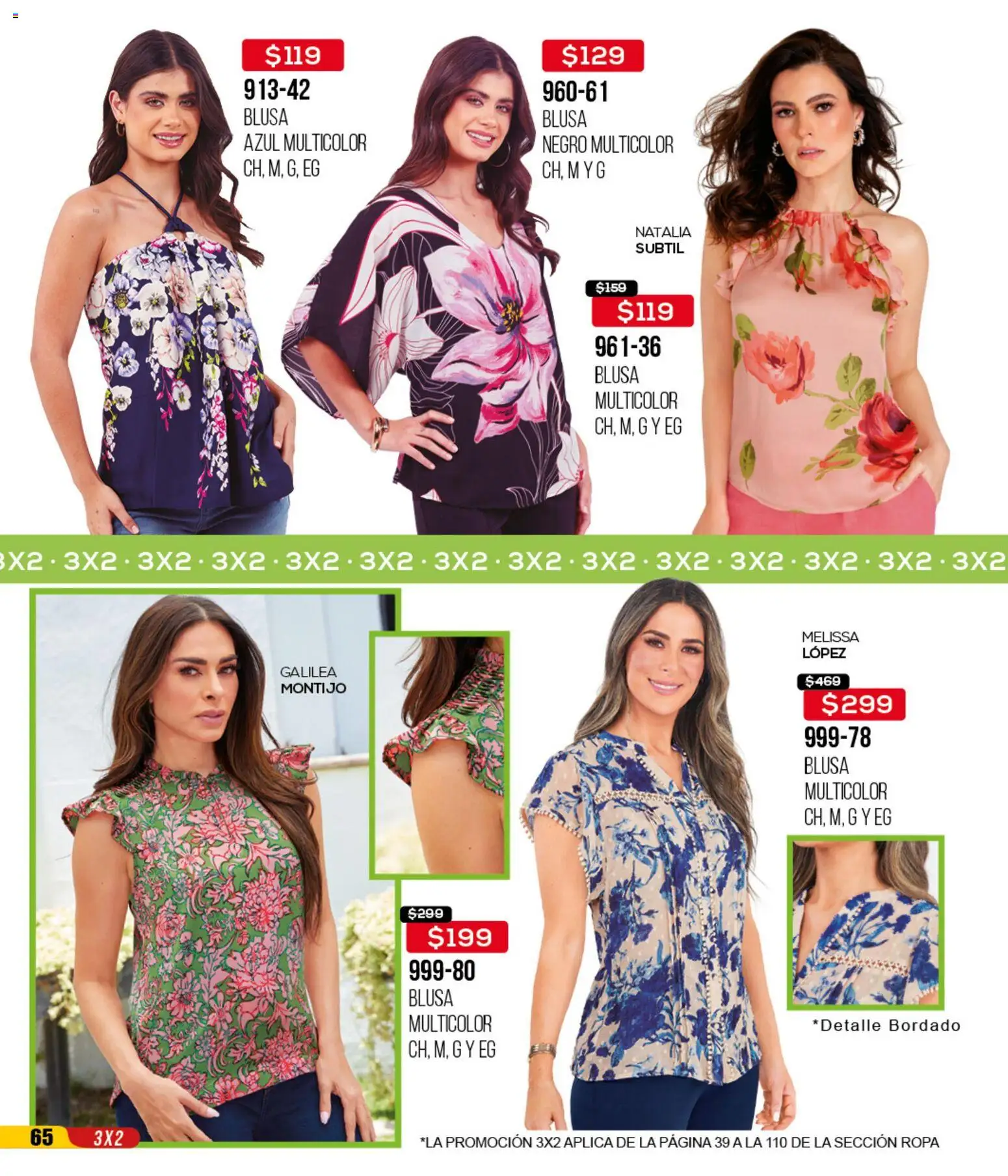 Nuevas ofertas de Cklass válidas en toda la República Mexicana desde el 14.04.2026. ¡Encuentra las mejores ofertas en Cklass catálogo 3X2 Digital Ropa! | Página: 66 | Productos: Blusa, Ropa