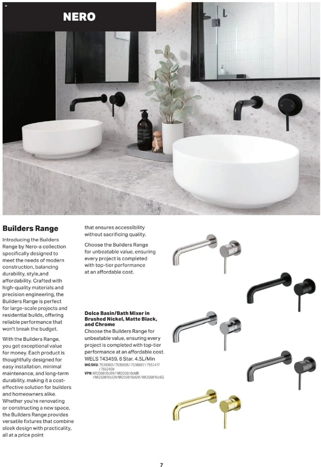 Mitre 10 catalogue - valid from 27.06.2025 | Page: 7 | Products: Mixer