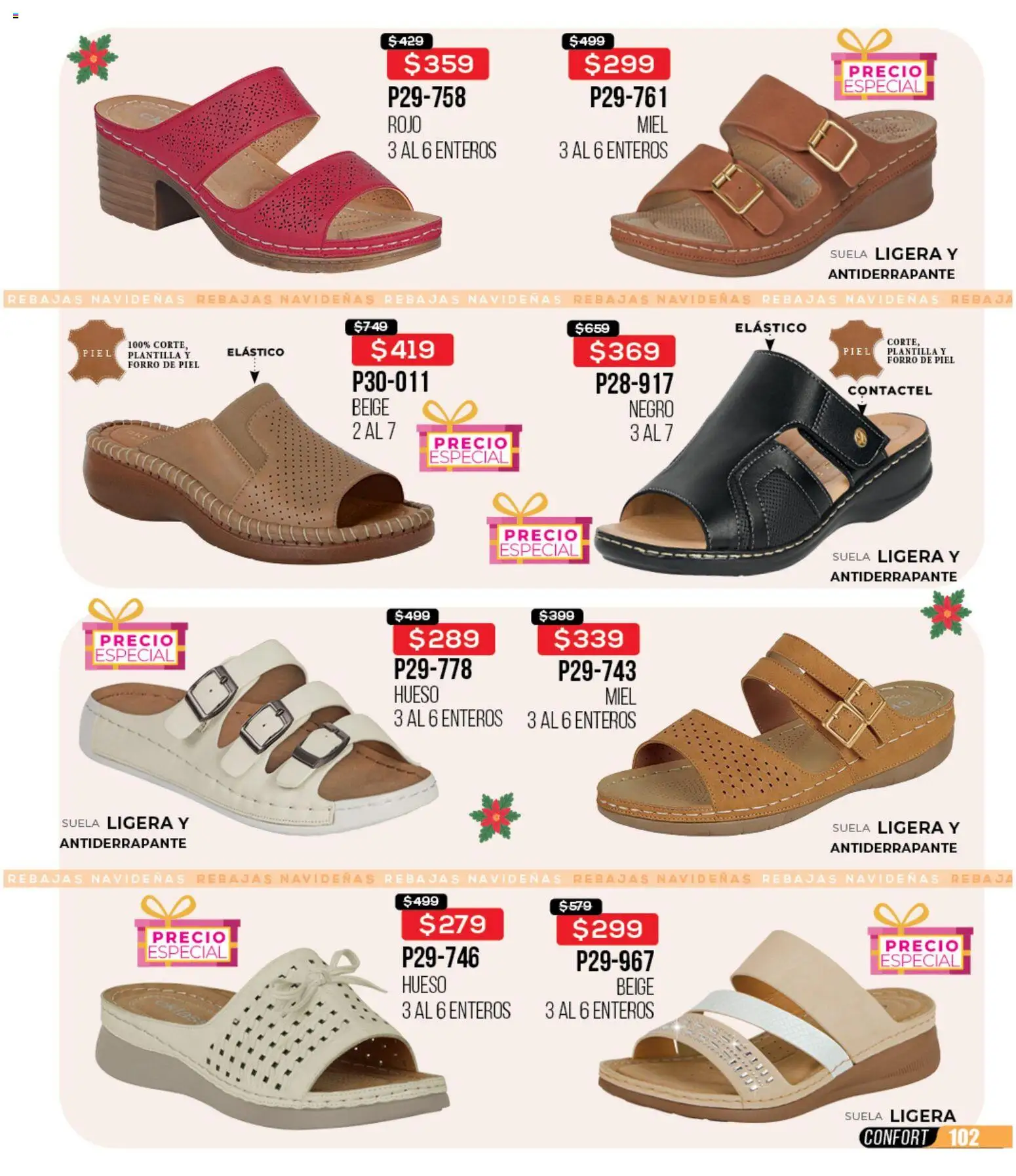 Nuevas ofertas de Cklass válidas en toda la República Mexicana desde el 30.11.2025. ¡Encuentra las mejores ofertas en Cklass catálogo Rebajas Navideñas Calzado! | Página: 103