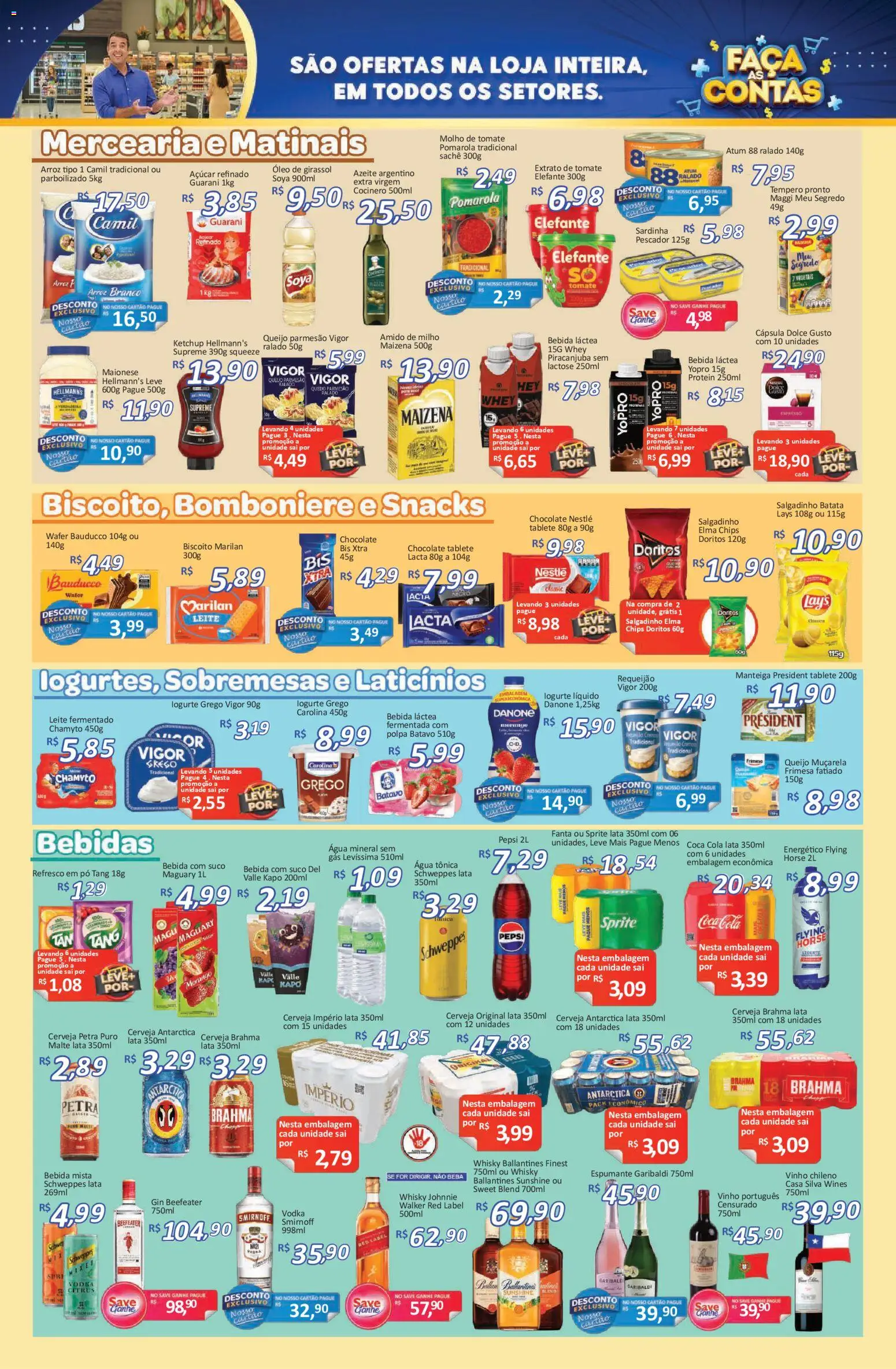 Savegnago Folheto - válido de 05.03.2026 | Página: 3 | Produtos: Espumante, Gin, Ketchup, Requeijão