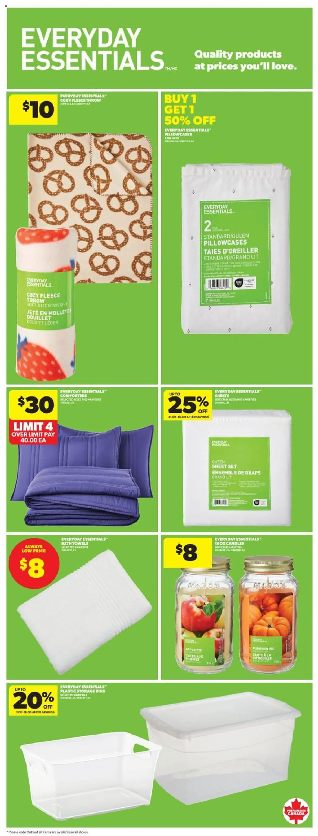 Real Canadian Superstore flyer valid from 31.07.2025 | Page: 30 | Products: Bath, Pumpkin
