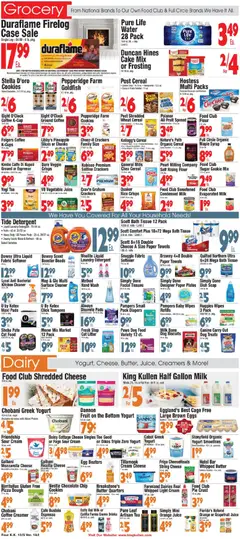 Preview of King Kullen weekly ads valid from 05.12.2025 | Page: 4 | Products: Yogurt, Juice, Flakes, Case