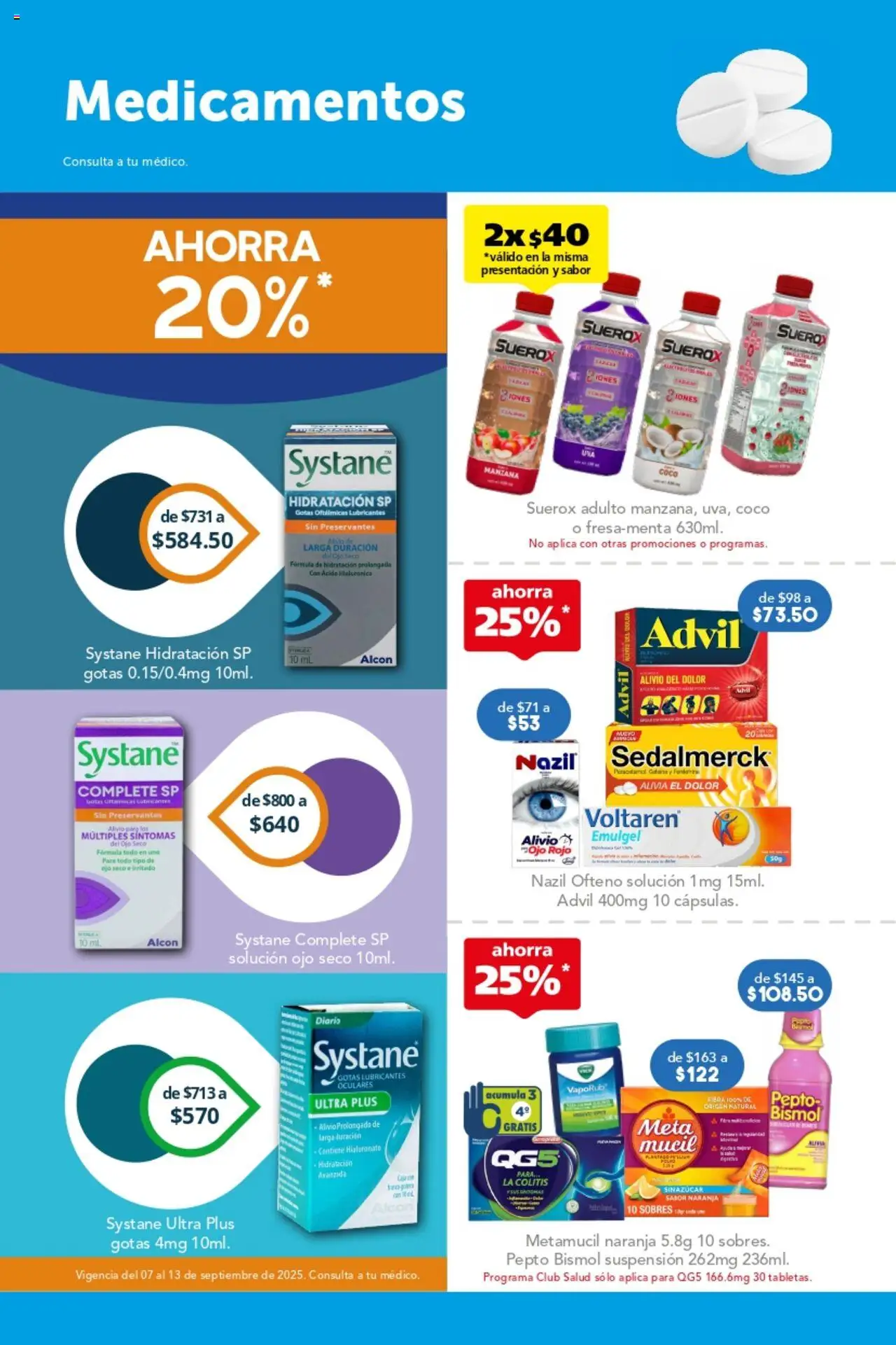 Nuevas ofertas de Farmacia San Pablo válidas en toda la República Mexicana desde el 07.09.2025. ¡Encuentra las mejores ofertas en Farmacia San Pablo - Catálogo! | Página: 4 | Productos: Botas, Manzana