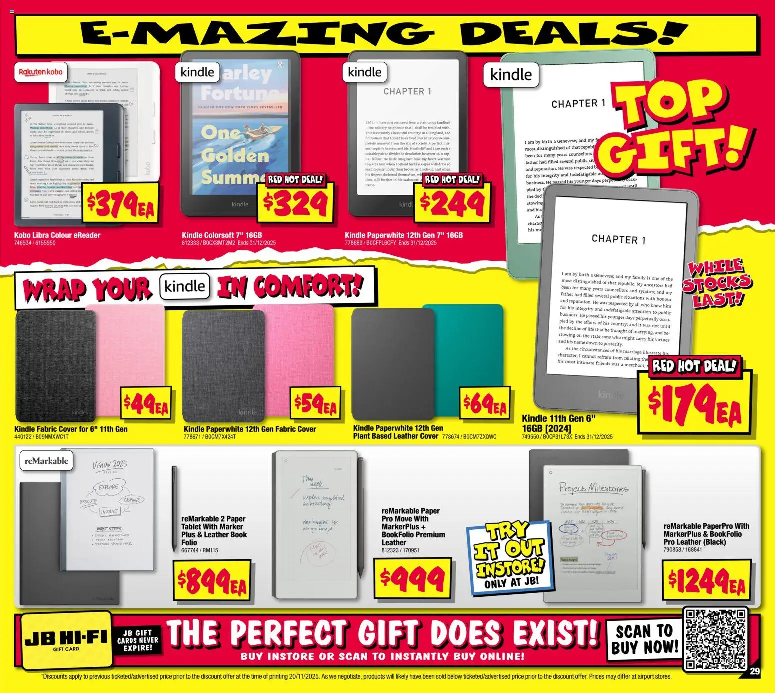 JB Hi-Fi catalogue - valid from 04.12.2025 | Page: 29 | Products: Plant, Cap, Tablet