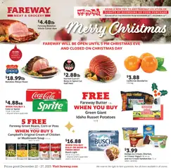 Preview of Fareway weekly ads valid from 22.12.2025