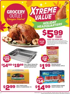 Preview of Grocery Outlet weekly ads valid from 12.11.2025