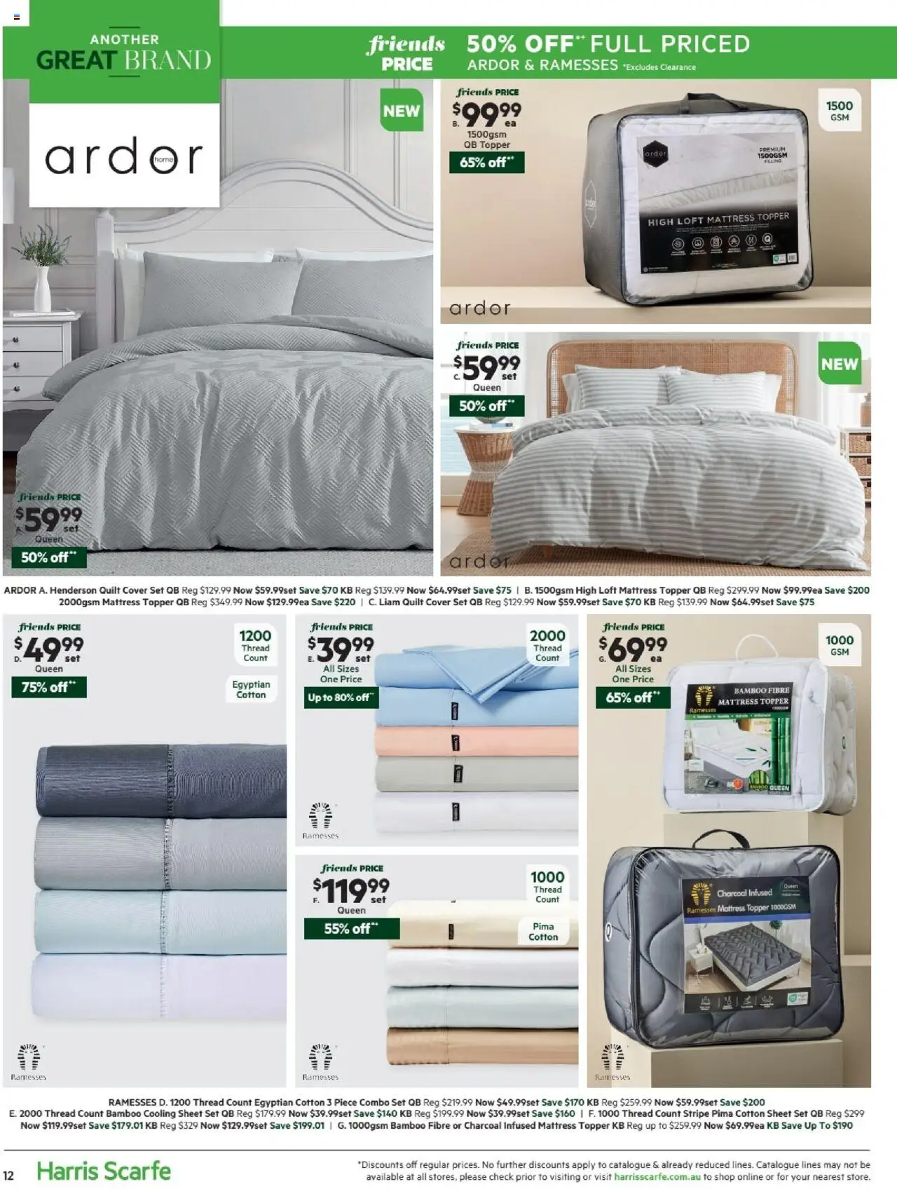 Harris Scarfe catalogue - valid from 13.10.2025 | Page: 12 | Products: Mattress