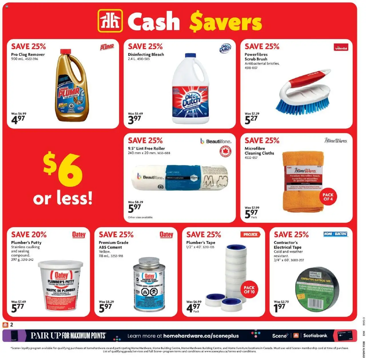 Home Hardware flyer valid from 18.09.2025 | Page: 2 | Products: Brush