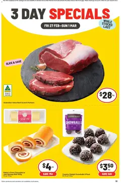 Preview of IGA - 3 Day Specials WA - valid from 27.02.2026