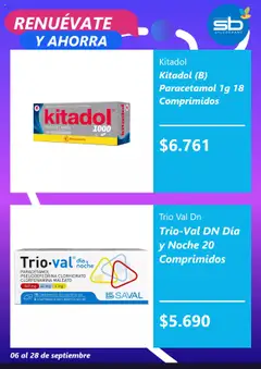 Salcobrand ofertas  │ válido desde el 16.09.2025 | Página: 2 | Productos: Analgésico
