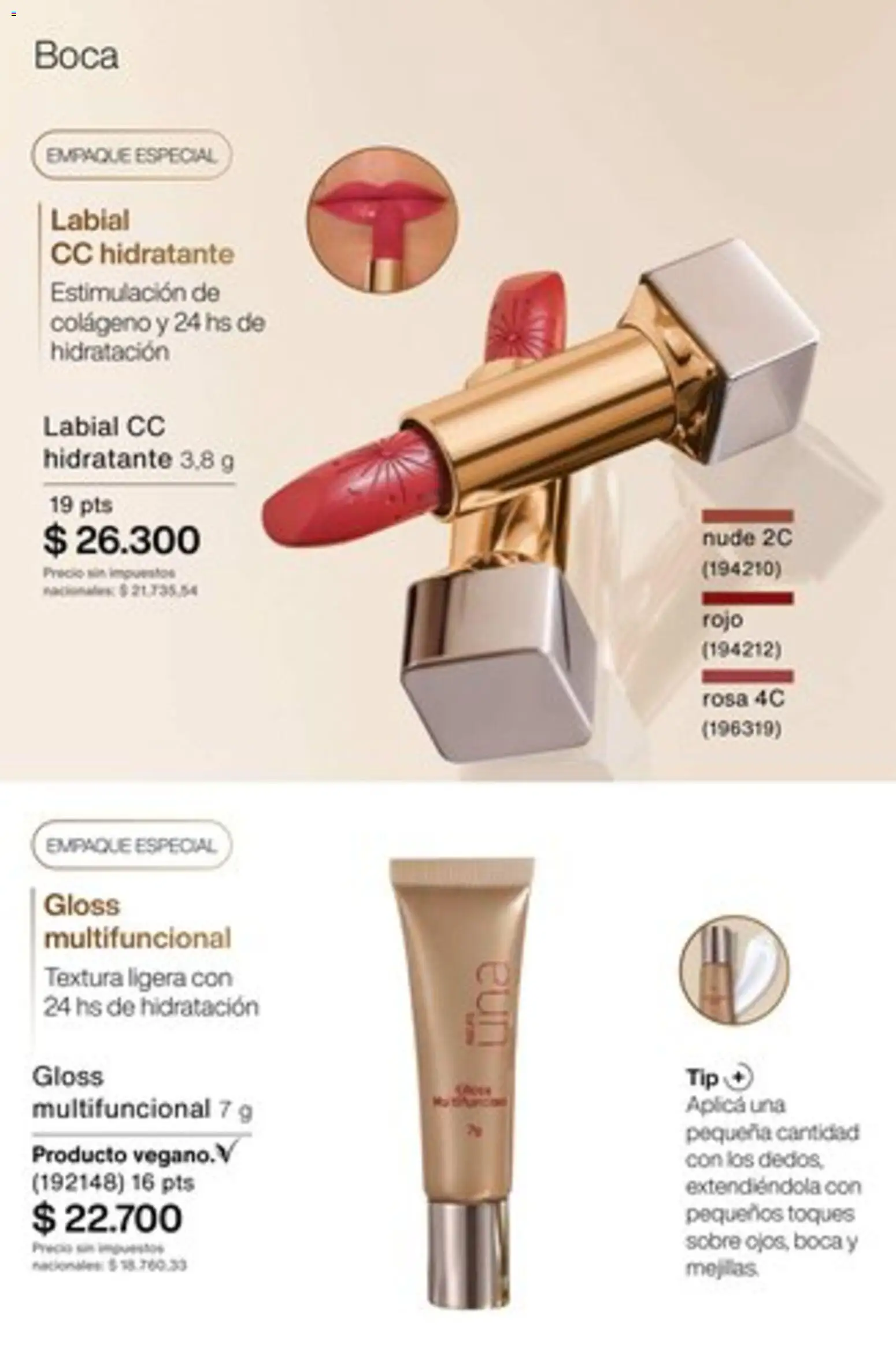 Catálogo Natura Ciclo 1/2026 │ válido desde el 04.12.2025 | Página: 126 | Productos: Sobre