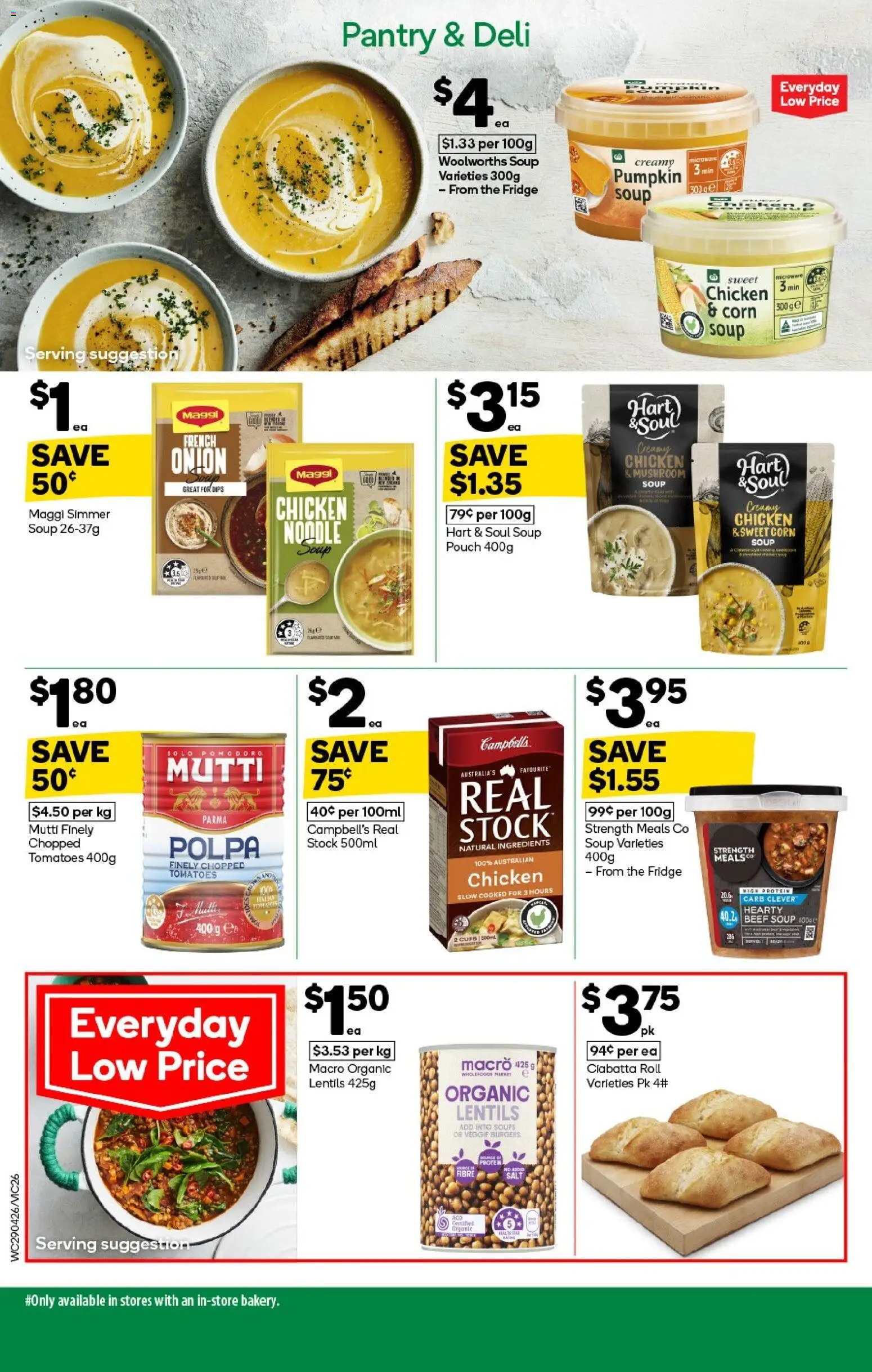 Woolworths catalogue - valid from 29.04.2026 | Page: 26 | Products: Cups, Chicken, Salt, Fridge