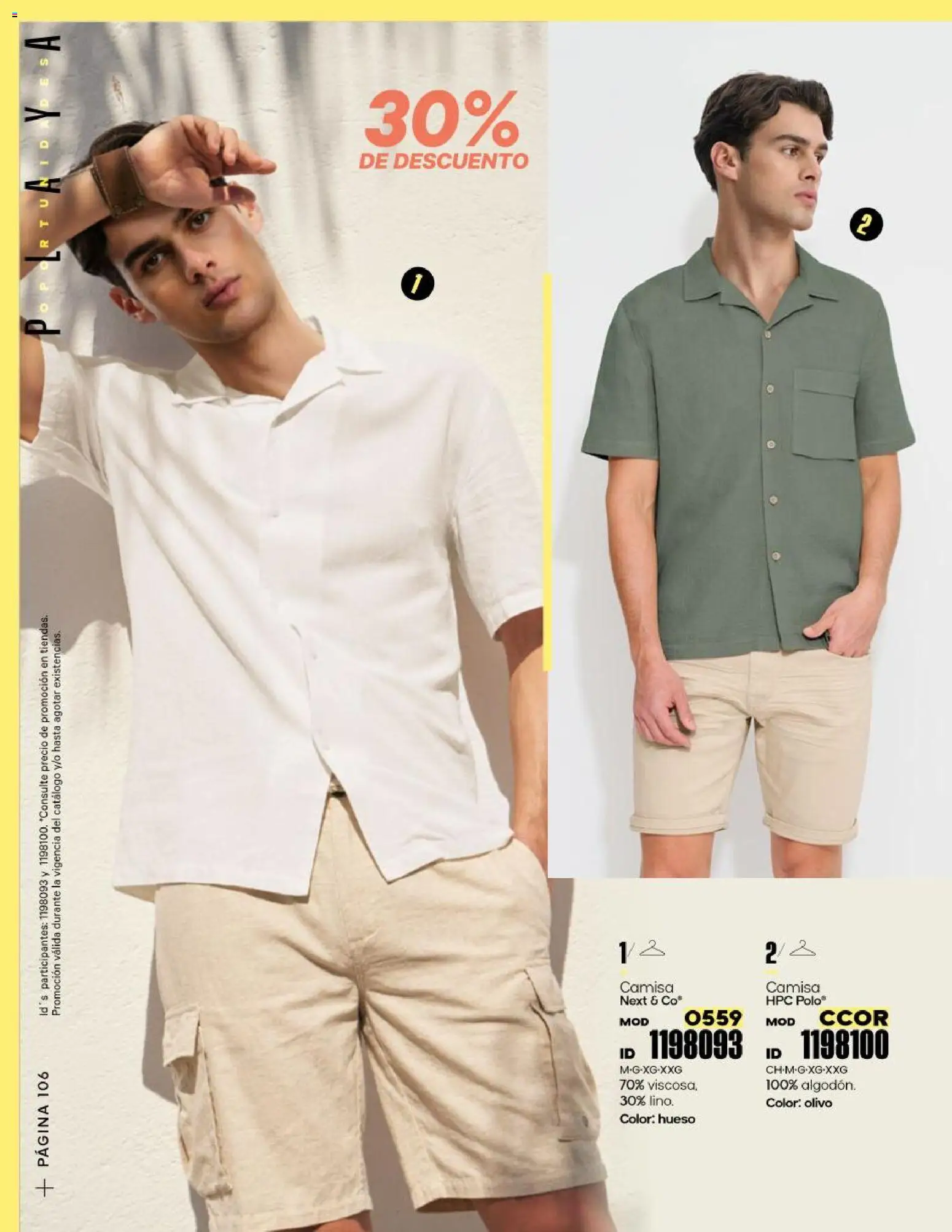 Nuevas ofertas de Price Shoes válidas en toda la República Mexicana desde el 23.01.2026. ¡Encuentra las mejores ofertas en Price Shoes catálogo Oportunidades! | Página: 106 | Productos: Camisa, Algodón