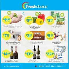 FreshChoice catalogue preview  - valid from 10.11.2025