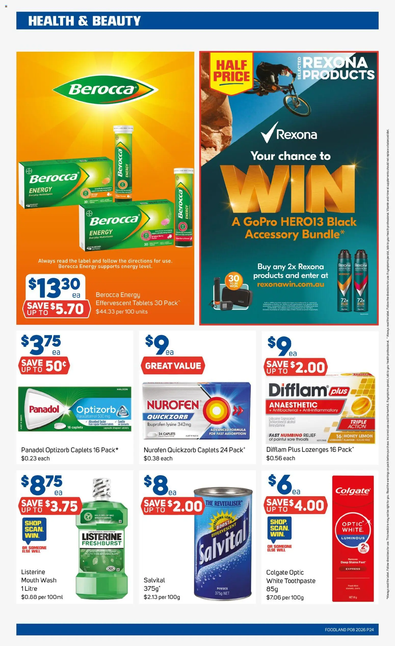 Foodland catalogue - valid from 18.02.2026 | Page: 24 | Products: Cleaner, Multivitamin, Safe, Vitamin