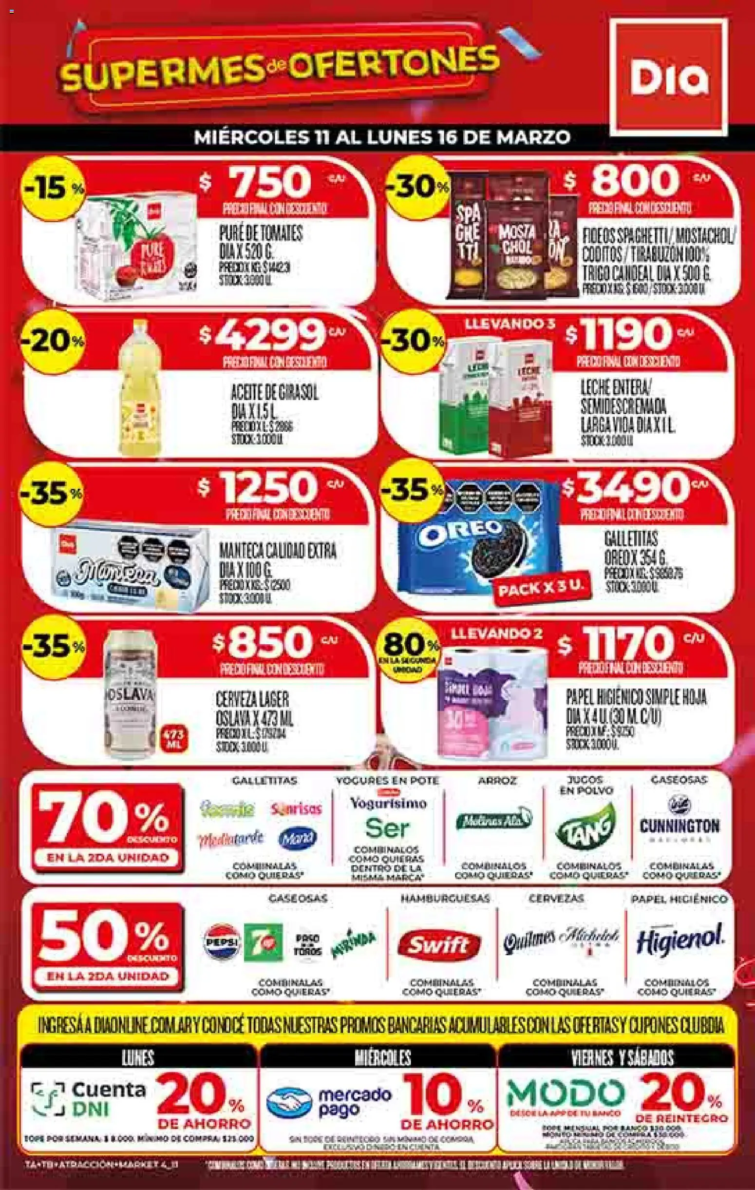 Supermercado DIA Ofertas │ válido desde el 11.03.2026 | Página: 1