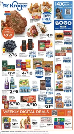 Preview of Kroger weekly ads valid from 28.01.2026
